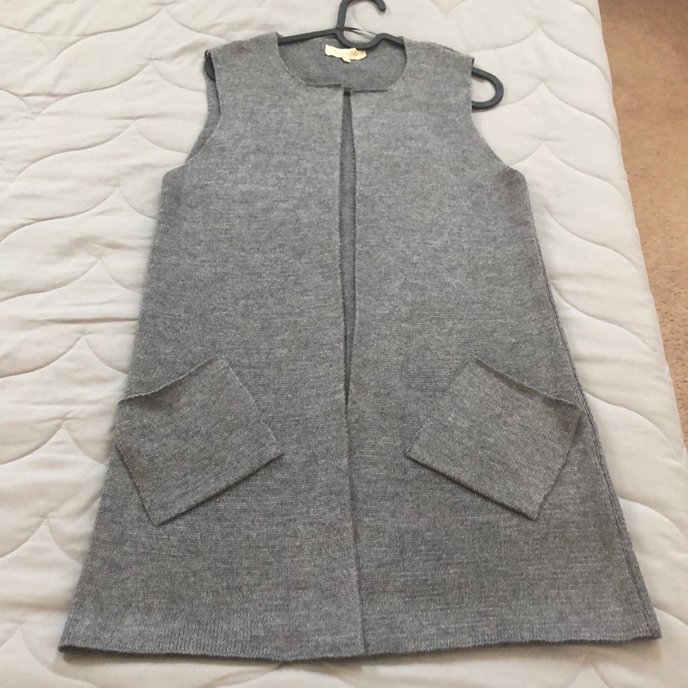 Made in Italy Long Sweater Vest